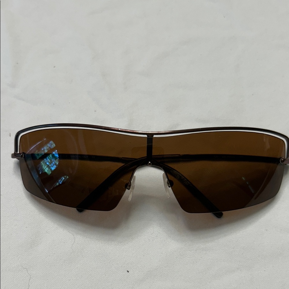 Gucci Brown Shield Sunglasses